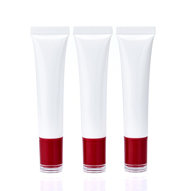 Aangepaste logo lege knijpbuizen voor lipgloss, lipolie en cosmetica
