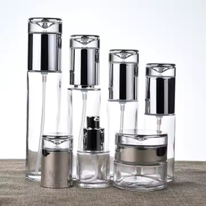 Chai thuốc chăm sóc da thủy tinh serum chai huyết thanh