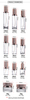 Chai bơm tinh chất serum thủy tinh xi lanh