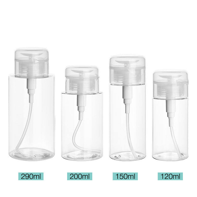 plastik toner makyaj &ccedil;ıkarıcı şişesi