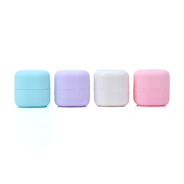 蓋付きプラスチック消臭剤リップスティックリップクリームジャー
