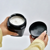 새로운 디자인 플라스틱 바디 Srcub 컨디셔너 500g 고품질 스킨 케어 크림 페이스 마스크 크림 플라스틱 항아리 (스크류 캡 포함)