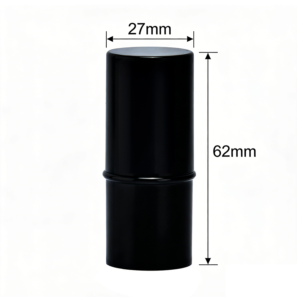 En gros Mini Baume &Agrave; L&egrave;vres Tube 6g Capacit&eacute; Vide En Plastique Rouge &Agrave; L&egrave;vres Rose Noir Blanc Couleurs Cylindre Forme cr&egrave;me solaire d&eacute;odorant bouteille tube