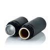 Zwarte aluminium etherische olieflessen
