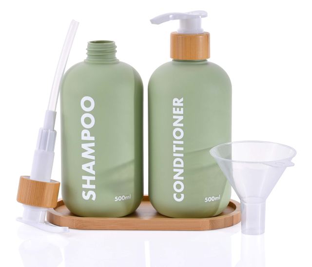 Plastikshampooflasche f&uuml;r K&ouml;rperlotion
