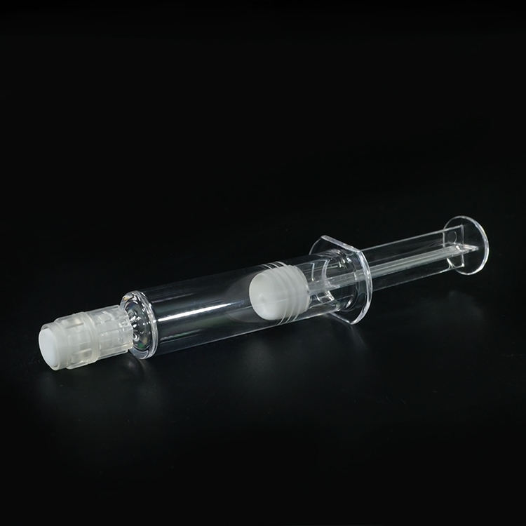 Bouteille de seringue cosm&eacute;tique vide