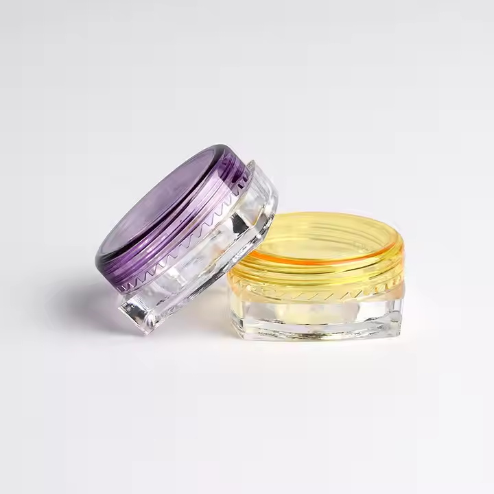 旅行用プラスチックPS化粧品アイクリームジャーフェイスクリーム容器