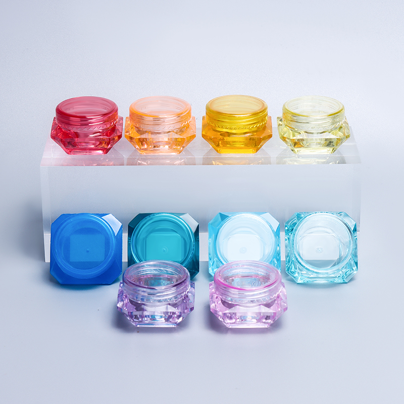 旅行用プラスチックPS化粧品アイクリームジャーフェイスクリーム容器