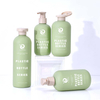 Plastic shampoofles met bamboe deksel
