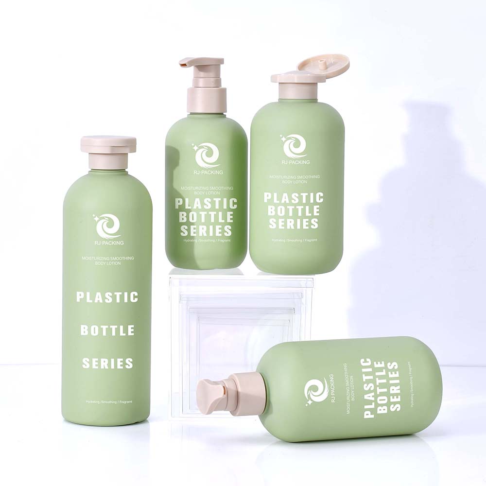 Plastic shampoofles met bamboe deksel