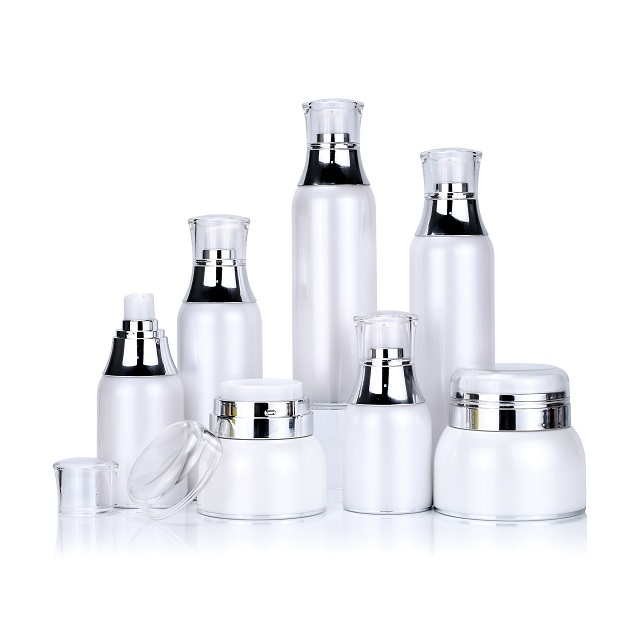 Cosmetische containerset met airless pomp