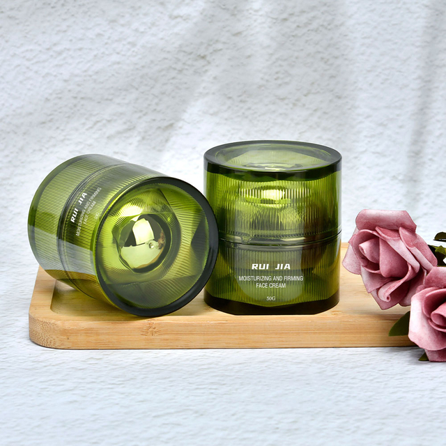 Được thiết kế t&ugrave;y chỉnh 30g 50g Hộp đựng mỹ phẩm bằng nhựa Chăm s&oacute;c da tr&ograve;n Chất liệu cơ bản PP Kem dưỡng da mặt Jar