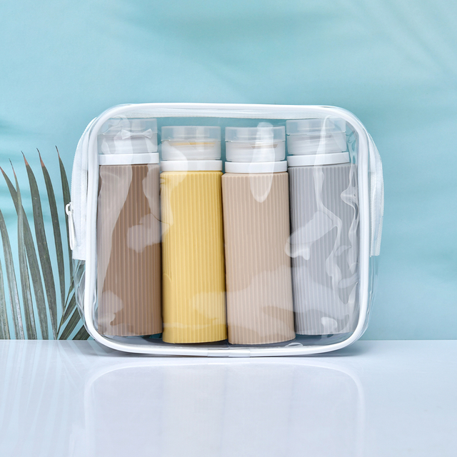 Nachf&uuml;llbare Reiseflaschen aus Kunststoff