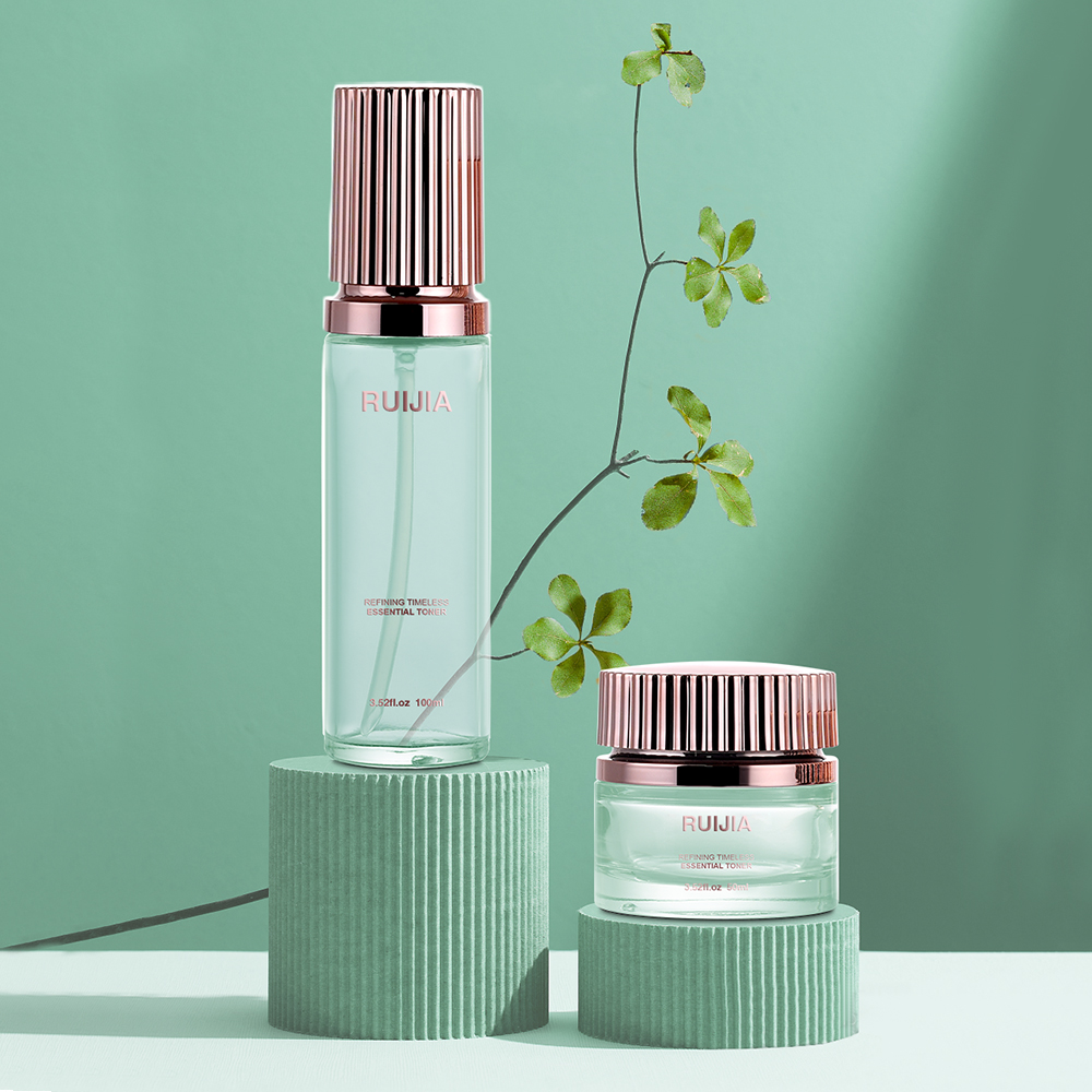Chai bơm tinh chất serum thủy tinh xi lanh