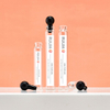 Bouchon &agrave; bille personnalis&eacute; de 0.5ml, 1ml, 2ml, 3ml, Mini Tube en verre, flacon de parfum, Tube &agrave; essai, bouteille avec bouchon &agrave; bille