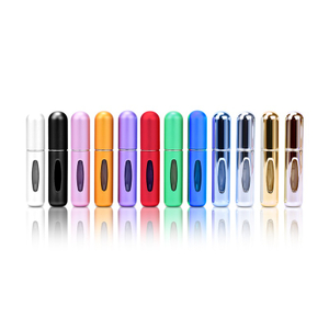 &Eacute;tui &agrave; pompe de recharge 5ml 8ml, bouteilles atomiseur portables de parfum, Mini bouteille de parfum de voyage rechargeable