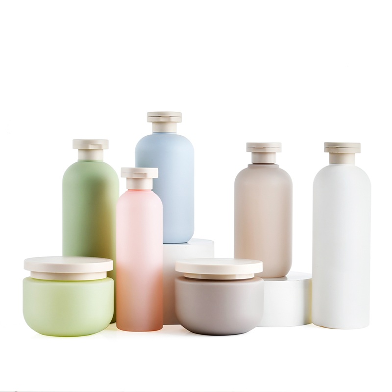 Green HDPE 200ml 260ml 300ml 400ml 800ml 16oz Bao b&igrave; mỹ phẩm mềm Sữa dưỡng thể Chai dầu gội bằng nhựa Hộp đựng dầu xả