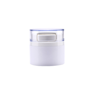 R&eacute;cipient cosm&eacute;tique de pompe &agrave; vide sans air