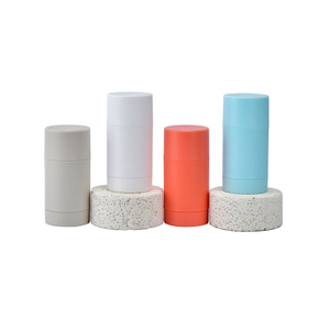 ในสต็อกฉลากส่วนตัว 15g 30g 50g 75g ระงับกลิ่นกาย Stick คอนเทนเนอร์รอบ Twist up Stick lip Balm ขวดระงับกลิ่นกาย Stick Tube