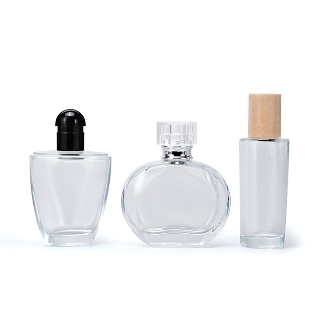 Xịt nước hoa c&oacute; m&ugrave;i thơm t&ugrave;y chỉnh trong suốt 30ml 50ml Chai xịt nước hoa thủy tinh 60ml
